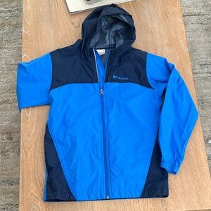 Columbia Kids Two-Tone Blue Raincoat